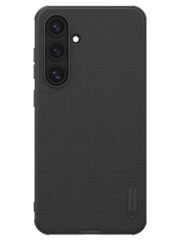 NILLKIN Super Frosted Shield Pro for Samsung Galaxy S24 FE Case Drop-Proof Shell Built-In Magnet Ring Black Samsung Galaxy S24 FE by The Case Factory