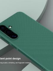 NILLKIN Super Frosted Shield Pro for Samsung Galaxy S24 FE Case Drop-Proof Shell Built-In Magnet Ring by The Case Factory