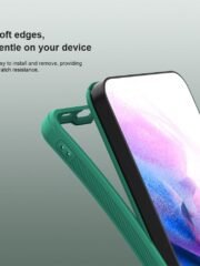 NILLKIN Super Frosted Shield Pro for Samsung Galaxy S24 FE Case Drop-Proof Shell Built-In Magnet Ring by The Case Factory