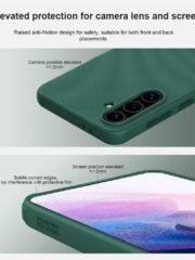 NILLKIN Super Frosted Shield Pro for Samsung Galaxy S24 FE Case Drop-Proof Shell Built-In Magnet Ring by The Case Factory