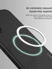 NILLKIN Super Frosted Shield Pro for Samsung Galaxy S24 FE Case Drop-Proof Shell Built-In Magnet Ring by The Case Factory