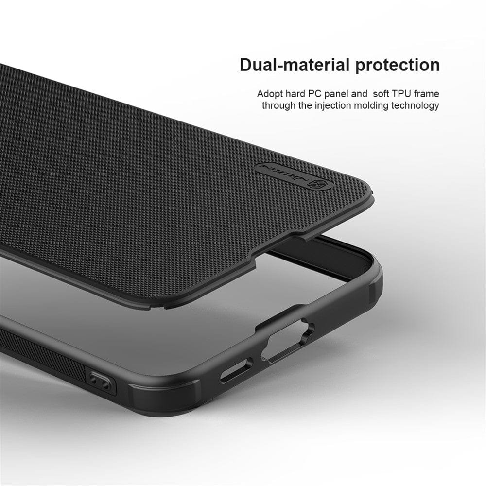 NILLKIN Super Frosted Shield Pro for Samsung Galaxy S24 FE Case Drop-Proof Shell Built-In Magnet Ring by The Case Factory