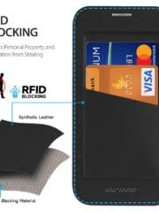 DUX DUCIS Skin X Pro for iPhone 16 Magnetic Case Card Slot Leather Flip Phone Cover by The Case Factory