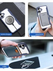 DUX DUCIS Skin X Pro for iPhone 16 Plus Case Card Slot Leather Cover | Compatible with MagSafe by The Case Factory