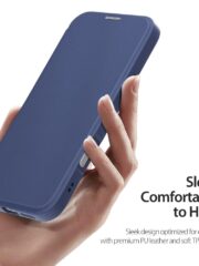DUX DUCIS Skin X Pro for iPhone 16 Plus Case Card Slot Leather Cover | Compatible with MagSafe by The Case Factory
