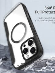 DUX DUCIS Skin X Pro for iPhone 16 Pro Max Magnetic Phone Case Card Holder Leather Cover by The Case Factory