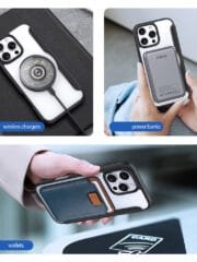 DUX DUCIS Skin X Pro for iPhone 16 Pro Max Magnetic Phone Case Card Holder Leather Cover by The Case Factory