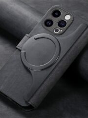 CASENEO MW-03 For iPhone 15 Pro Case Magnetic Detachable Wallet Leather Flip Phone Cover by The Case Factory