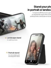DUX DUCIS Rafi II Series for iPhone 16 Magnetic Case RFID Blocking Leather Phone Cover by The Case Factory