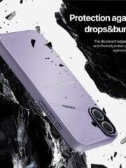 DUX DUCIS Rafi II Series for iPhone 16 Plus Magnetic Case Card Holder Leather Phone Cover by The Case Factory