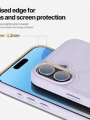 DUX DUCIS Rafi II Series for iPhone 16 Plus Magnetic Case Card Holder Leather Phone Cover by The Case Factory