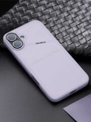 DUX DUCIS Rafi II Series for iPhone 16 Plus Magnetic Case Card Holder Leather Phone Cover by The Case Factory