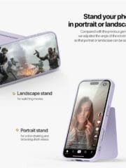 DUX DUCIS Rafi II Series for iPhone 16 Plus Magnetic Case Card Holder Leather Phone Cover by The Case Factory