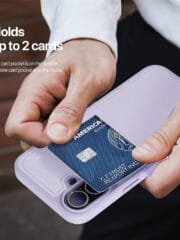 DUX DUCIS Rafi II Series for iPhone 16 Plus Magnetic Case Card Holder Leather Phone Cover by The Case Factory