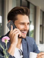 DUX DUCIS Rafi II Series for iPhone 16 Pro Magnetic Case Kickstand Card Slots Leather Phone Cover by The Case Factory