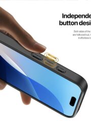 DUX DUCIS Rafi II Series for iPhone 16 Pro Max Case RFID Blocking Card Slots Leather Cover | Compatible with MagSafe by The Case Factory