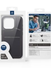DUX DUCIS Rafi II Series for iPhone 16 Pro Max Case RFID Blocking Card Slots Leather Cover | Compatible with MagSafe by The Case Factory