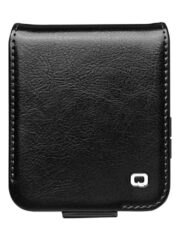 QIALINO For Samsung Galaxy Z Flip7 FE | Z Flip6 Case Genuine Leather Flip Phone Cover by The Case Factory