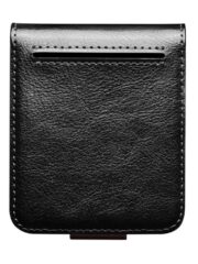 QIALINO For Samsung Galaxy Z Flip7 FE | Z Flip6 Case Genuine Leather Flip Phone Cover by The Case Factory