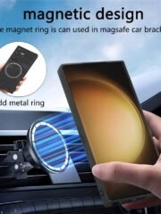 CASENEO MW-03 For Samsung Galaxy S23 Ultra Magnetic Case Detachable Wallet Leather Phone Flip Cover by The Case Factory