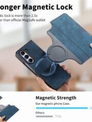 CASENEO For Samsung Galaxy Z Fold5 Case Detachable 2-in-1 Leather Phone Cover by The Case Factory
