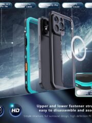 REDPEPPER Dot+ Series For iPhone 16 Pro Case IP68 Waterproof Clear Phone Cover | Compatible with MagSafe by The Case Factory