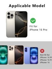REDPEPPER Dot+ Series For iPhone 16 Pro Case IP68 Waterproof Clear Phone Cover | Compatible with MagSafe by The Case Factory