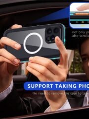 REDPEPPER Dot+ Series For iPhone 16 Pro Case IP68 Waterproof Clear Phone Cover | Compatible with MagSafe by The Case Factory