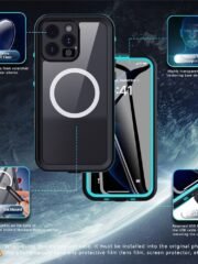 REDPEPPER Dot+ Series For iPhone 16 Pro Case IP68 Waterproof Clear Phone Cover | Compatible with MagSafe by The Case Factory