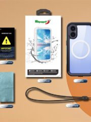 REDPEPPER Dot+ Series For iPhone 16 Phone Case IP68 Waterproof Clear Phone Cover | Compatible with MagSafe by The Case Factory