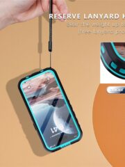 REDPEPPER Dot+ Series For iPhone 16 Phone Case IP68 Waterproof Clear Phone Cover | Compatible with MagSafe by The Case Factory