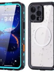 REDPEPPER Dot+ Series For iPhone 16 Pro Max Phone Case IP68 Waterproof Clear Phone Cover | Compatible with MagSafe Blue iPhone 16 Pro Max by The Case Factory