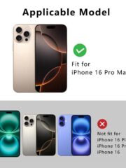REDPEPPER Dot+ Series For iPhone 16 Pro Max Phone Case IP68 Waterproof Clear Phone Cover | Compatible with MagSafe by The Case Factory