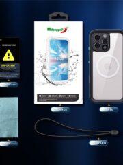 REDPEPPER Dot+ Series For iPhone 16 Pro Max Phone Case IP68 Waterproof Clear Phone Cover | Compatible with MagSafe by The Case Factory