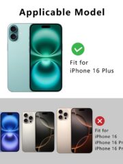 REDPEPPER Dot+ Series For iPhone 16 Plus Phone Case IP68 Waterproof Clear Phone Cover | Compatible with MagSafe by The Case Factory