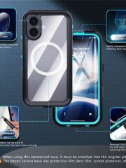 REDPEPPER Dot+ Series For iPhone 16 Plus Phone Case IP68 Waterproof Clear Phone Cover | Compatible with MagSafe by The Case Factory