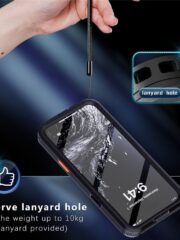 REDPEPPER For iPhone 16 Pro Max Case IP68 Waterproof Clear Phone Cover | Compatible with MagSafe by The Case Factory