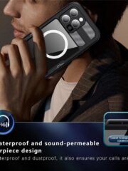 REDPEPPER For iPhone 16 Pro Max Case IP68 Waterproof Clear Phone Cover | Compatible with MagSafe by The Case Factory