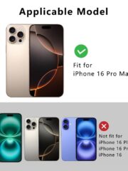 REDPEPPER For iPhone 16 Pro Max Case IP68 Waterproof Clear Phone Cover | Compatible with MagSafe by The Case Factory