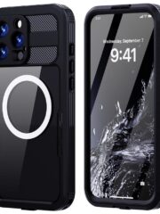 REDPEPPER For iPhone 16 Pro Max Case IP68 Waterproof Clear Phone Cover | Compatible with MagSafe by The Case Factory