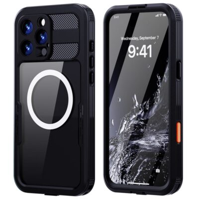 REDPEPPER For iPhone 16 Pro Max Case IP68 Waterproof Clear Phone Cover | Compatible with MagSafe by The Case Factory