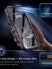 REDPEPPER For iPhone 16 Pro Max Case IP68 Waterproof Clear Phone Cover | Compatible with MagSafe by The Case Factory