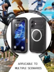 REDPEPPER For iPhone 16 Plus Case IP68 Waterproof Clear Phone Cover | Compatible with MagSafe by The Case Factory