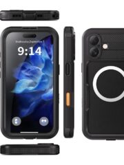 REDPEPPER For iPhone 16 Plus Case IP68 Waterproof Clear Phone Cover | Compatible with MagSafe by The Case Factory