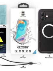 REDPEPPER For iPhone 16 Plus Case IP68 Waterproof Clear Phone Cover | Compatible with MagSafe by The Case Factory