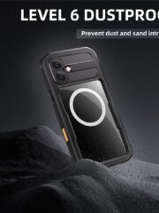REDPEPPER For iPhone 16 Plus Case IP68 Waterproof Clear Phone Cover | Compatible with MagSafe by The Case Factory
