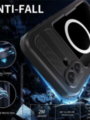 REDPEPPER For iPhone 16 Plus Case IP68 Waterproof Clear Phone Cover | Compatible with MagSafe by The Case Factory