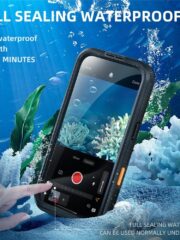 REDPEPPER For iPhone 16 Pro Case IP68 Waterproof Clear Phone Cover | Compatible with MagSafe by The Case Factory