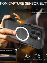 REDPEPPER For iPhone 16 Pro Case IP68 Waterproof Clear Phone Cover | Compatible with MagSafe by The Case Factory