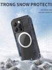 REDPEPPER For iPhone 16 Pro Case IP68 Waterproof Clear Phone Cover | Compatible with MagSafe by The Case Factory